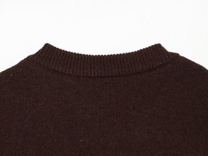 PB&ZA 2026 Autunno/Inverno Nuovo Maglione da Donna - Maglione Versatile Retrò a <span class=keywords><strong>Pois</strong></span> con Blocchi di Colore, Girocollo, Maniche Lunghe 445004 - Product Image 4