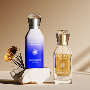 Emballage cosmétique, flacon de parfum de luxe, flacon en verre, 100 ml, flacon de parfum en verre à épaule plate - Product Image 3