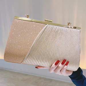 Factory Direct Sales Stick Dinner Bag Hand Chain <b>Wedding</b> Party Crystal Evening <b>Clutch</b> Bag - Product Image 3