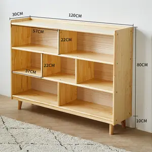 Prezzo di fabbrica moderno mobili per bambini altri mobili per bambini mobili per bambini scaffale in legno armadi per bambini - Product Image 1