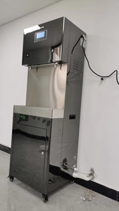 Distributeur d'eau électrique commercial Foodsense en acier inoxydable 220V de qualité alimentaire <span class=keywords><strong>35L</strong></span> à 2 robinets noir certifié CE avec ébullition progressionnelle - Product Image 6