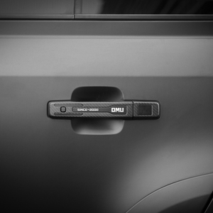 Cubierta Decorativa para Manija de Puerta para Land Rover <span class=keywords><strong>Defender</strong></span> 5 Puertas 110 <span class=keywords><strong>130</strong></span> 2020-2026, Acabado de Aluminio-Magnesio Negro OMU205 - Product Image 4