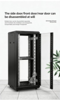 Armoire serveur sur pied de 19 pouces, profondeur 1,2 mètre, 1240*600*1000 mm, en tôle d'acier laminée à froid SPCC, armoire réseau.