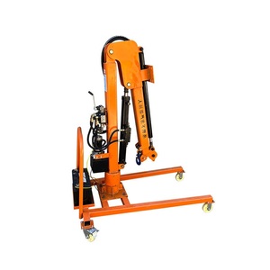 ポータブルピックアップトラックリフトクレーントレーラーマウントクレーン小型トラックマウントモバイルクレーン - Product Image 1