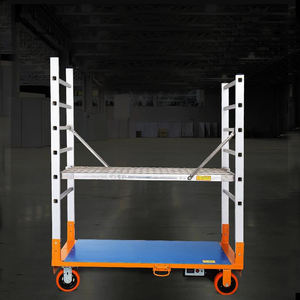 Échelle d'escalade en alliage d'aluminium de 180kg, stockage, véhicule d'escalade, véhicule de patrouille d'élevage, échafaudages électriques pliants - Product Image 4