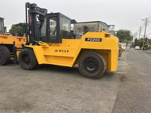 Well Maintained TCM FD200 Heavy <b>Forklift</b> Second Hand Large Capacity Container <b>Forklift</b> Ready Stock - Product Image 2