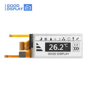 Pantalla Táctil e-Paper de 2.9 Pulgadas con Luz Frontal y Tecnología E-Ink para una Visualización Nítida e Interactiva, GDEY029T94-FT01 - Product Image 1