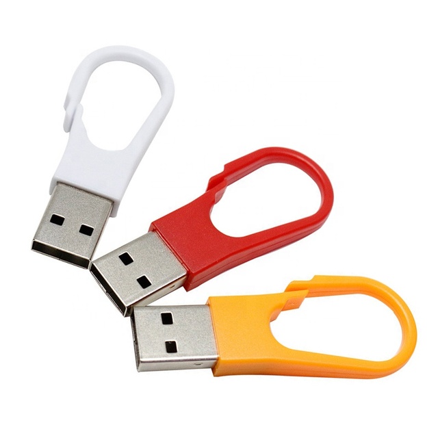 2026 New Trending OEM ODM Plastic Key Chian USB Stick USB2.0 1GB 2GB 4GB 8GB 16GB 32GB 64GB 128GB 256GB USB Flash Drive