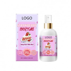 Offre Spéciale aux États-Unis parfum doux longue durée parfum fraise Shortcake corps cheveux lait brouillard vaporisateur cadeaux spéciaux pour les femmes OEM - Product Image 4