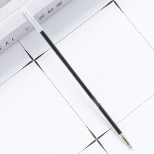 Recambios de Bolígrafo de Plástico Duradero de 1.0mm al por Mayor, Impresión Serigráfica, Tinta Negra y Azul Suave, Bolígrafos Promocionales - Product Image 4