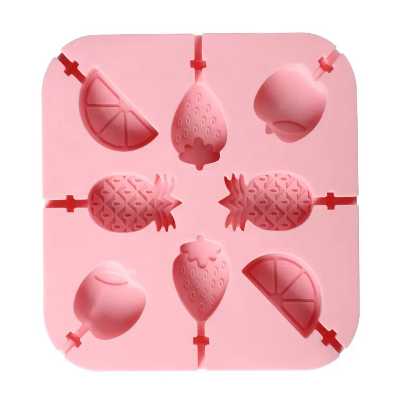 Eco Friendly Products 2022 Non Stick Cartoon Cheese Silicone Mold Baking Cake Mold Ice Cube Tray Ice Cream Tools For Wedding