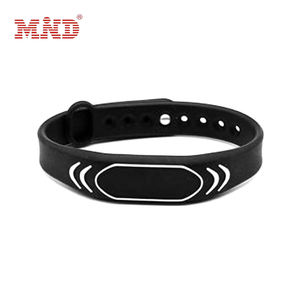 <span class=keywords><strong>NDEF</strong></span> ISO14443A 유형 2 <span class=keywords><strong>Nfc</strong></span> 지불 주문 실리콘 소맷동 팔찌 - Product Image 2