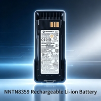 Baterai Lithium-ion Isi Ulang MOTOROLA NNTN8359 Anti Ledakan 7.6V ATEX IMPRES IP67 untuk Radio Dua Arah DP4401Ex DP4801Ex