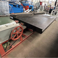 Table vibrante de séparation gravitaire pour l'orpaillage avec moteur et roulement, haute récupération de concentré d'or 220V/380V