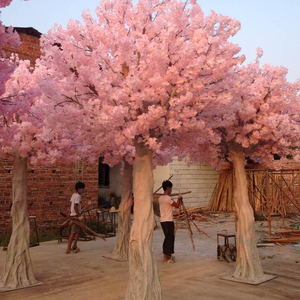 Decoración romántica flor artificial grande <span class=keywords><strong>arco</strong></span> de árbol Cerezo artificial ramas sakura - Product Image 6