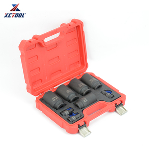 Xctool Hot Bán xe công cụ 8 cái 1/2 "Ổ trục tác động ổ cắm bộ 12Pt 30,32,34,35,36 Hex 14,17,19 Mét - Product Image 3