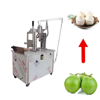 Automatische machine voor het schillen/trimmen/ontdoppen van kokosnoten en fruit in diamantvorm - commercieel gebruik