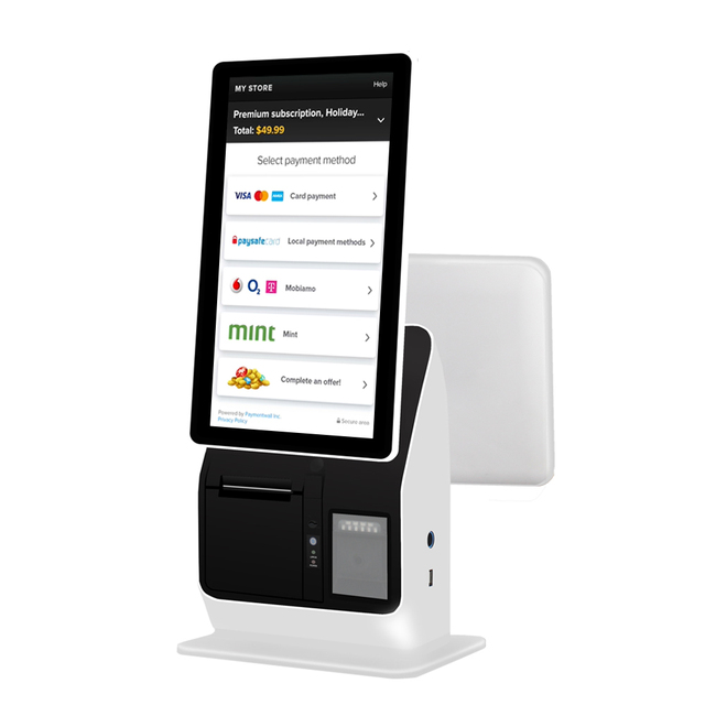 Large Supermarket Point of Saleall in One Pc Touch Screen for Payment Kiosk Machine Cashier Pos Payment Collection Terminal