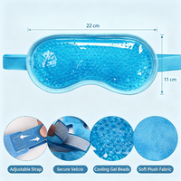 Masque rafraîchissant OEM pour les yeux gonflés, masque froid pour les yeux, compresse de glace pour les yeux après une chirurgie oculaire, soulagement de la tension et du stress, cernes