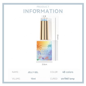 JTING Fournitures pour ongles – Collection Gelée 48 Couleurs – Coffret de Vernis à Ongles Personnalisé Marque Unique – Étiquette Privée – Conception Gratuite - Product Image 2