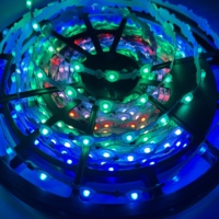 Bande LED adressable étanche avec lentille 30 LED/m pour caisson lumineux publicitaire et enseigne en lettres lumineuses