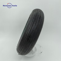 Fabricant d'usine de roue libre plate 4.00-8 avec jante en acier roue en mousse pneumatique solide PU roue polyuréthane modèle de vente chaud