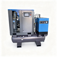 Compresor de Aire de Tornillo Rotativo de Alta Capacidad, Refrigerado por Aire, Lubricado, Alimentado por CA, Marca Rui Hong