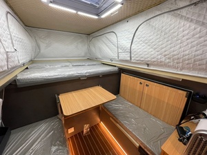 Camper de recogida de estilo deslizante duradero equipado con cocina deslizante y baño interior funcional - Product Image 6