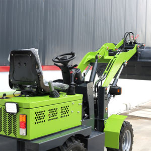 चीन बैटरी इंजन घटकों के साथ नया कॉम्पैक्ट इलेक्ट्रिक लोडर बिक्री के लिए व्हील प्रकार मिनी लोडर - Product Image 2