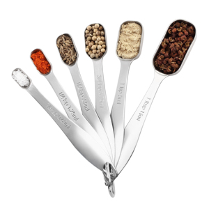 Muỗng Đo Bằng Thép Không Gỉ 6 Chiếc - Product Image 6