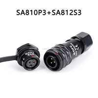 Prise d'aviation étanche WEIPU IP67 SA810/P2 3 4 6 8 et SA812/S2 3 4 6 8 accessoires de connecteur pour avions