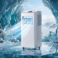 Climatiseur portable à fréquence fixe, refroidissement uniquement, compact, tout-en-un, écran tactile, télécommande, sans unité extérieure