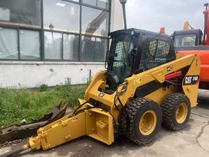 Venta caliente CAT246D usado Mini cargador de rueda de dirección deslizante cargadores de pista multifuncionales CAT246D 2-3 toneladas en Shanghai - Product Image 4
