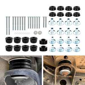บูชชิ่ง KF04060BK สำหรับฟอร์ด F250 F350 2008-16 โพลียูรีเทนชิ้นส่วนยึดสีดำสีแดงสีเงินใหม่ทดแทน - Product Image 3