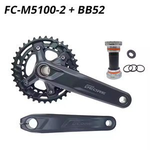 Grupo de Transmisión de Aluminio para Bicicleta de Montaña y Carretera <span class=keywords><strong>M5100</strong></span>, 2x11 Velocidades, Juego de Bielas, Palanca de Cambios, Desviador Trasero, <span class=keywords><strong>Cassette</strong></span>, Cadena - Product Image 3