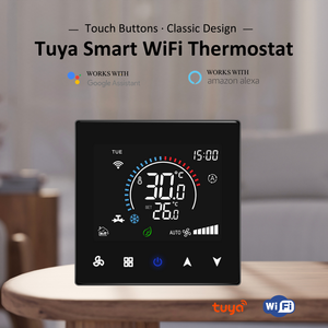 Termostato <span class=keywords><strong>Wifi</strong></span> Digital de fácil instalación para <span class=keywords><strong>aire</strong></span> <span class=keywords><strong>acondicionado</strong></span> Control de temperatura Termostato <span class=keywords><strong>Wifi</strong></span> con bobina de ventilador Termostato <span class=keywords><strong>Wifi</strong></span> - Product Image 5