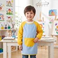 Meilleurs tabliers de dessin pour enfants, petits tabliers imperméables pour tout-petits de 1 à 8 ans
