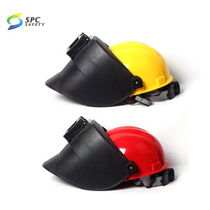 Mũ bảo hộ hàn công nghiệp có kính chắn mặt, kẹp gắn kính, mặt nạ hàn, mũ bảo vệ mặt, mũ hàn gắn trên mũ bảo hiểm - Product Image 5