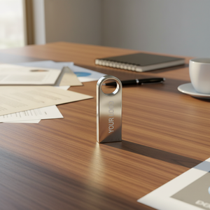 Memoria USB 2.0 de 16GB con Logotipo Personalizado, Plata, Almacenamiento de Datos a Largo Plazo, Envío Rápido, Descuento, Disponible en Stock - Product Image 5