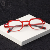 Lunettes pour femmes en acier inoxydable Vente à chaud Lunettes carrées colorées Monture de lunettes