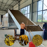 Séchoir à bande maillée à air chaud multi-couches pour la déshydratation et le séchage des fruits de mer et des algues
