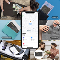 Traceur GPS intelligent Wi-Fi ISOOCO, le cadeau d'anniversaire idéal, compatible iOS, localisateur FindMy, puce de clé en plastique, vente en gros