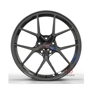 Rines Cóncavos Personalizados Hyper Black de 17 18 19 20 Pulgadas para Autos, Rines Forjados 4x100 5x120 5x114.3 5x112 para BMW Audi Porsche - Product Image 2