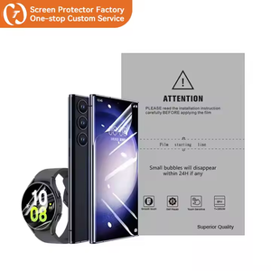 5A + Protector de pantalla de TPU transparente de alta calidad Protector de protección de teléfono celular Materias primas Películas de hidrogel suave con máquina de corte - Product Image 1