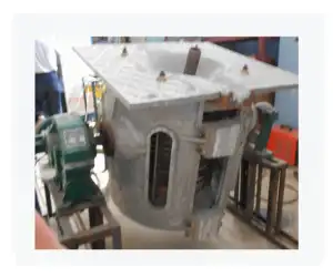 Hot Selling 1650C, volume 250kg Induction Melting Metal Induction Furnace for Steel, aluminum Scrap