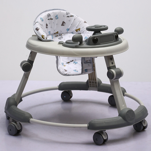 Andador para Bebé LUCHEN, Estilo Clásico, con Música, 8 Ruedas, Base Pequeña, Certificado CE, Marco de Acero Inoxidable, para 0-3 Años - Product Image 2