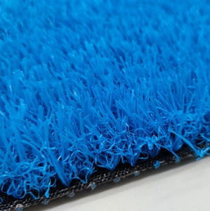 Alfombra sintética XIAOUGRASS de césped <span class=keywords><strong>artificial</strong></span> azul de <span class=keywords><strong>color</strong></span> interior y exterior para césped sintético de patio de recreo - Product Image 6