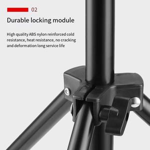Großhandel Anpassung 2m Stativ für Handy Ring Licht Stativ Stativ für Dslr Camer Video verstellbarer Lichtst änder - Product Image 5