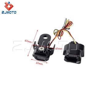 <span class=keywords><strong>Feu</strong></span> <span class=keywords><strong>arrière</strong></span> de freinage rouge à LED de <span class=keywords><strong>3</strong></span> pouces avec clignotant fumé pour <span class=keywords><strong>Harley</strong></span> Nightster 975 2022-2023 - Product Image 6