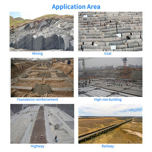 Rock ekskavator hidrolik putar, kepala daya tinggi dth, bor sumur air, kepala daya palu dengan koneksi kompresor - Product Image 6